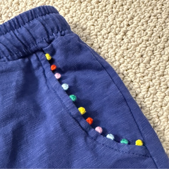 Mini Boden Girls Pom Pom Shorts - Size 9Y - Picture 4 of 5